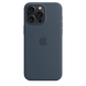 Чехол Apple iPhone 15 Pro Max Silicone Case with MagSafe - Storm Blue (MT1P3) 7797 фото 2