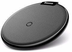 Бездротовий зарядний пристій Baseus iX Desktop Wireless Charger Leather (Black)