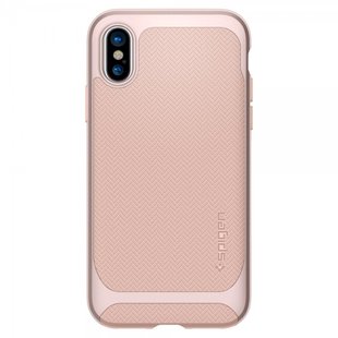 Чохол Spigen Neo Hybrid для iPhone X ніжний рожевий 1309 фото