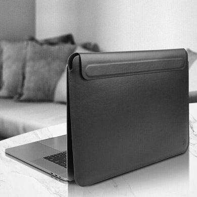 Чехол для ноутбука WIWU Skin Pro 2 PU Leather Sleeve для MacBook 15'' (Black) 3609 фото