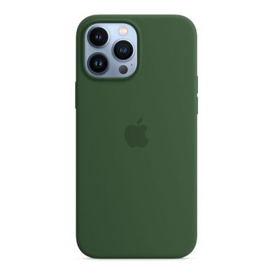 Чехол Apple Silicone Case with MagSafe Clover (MM2P3) для iPhone 13 Pro Max