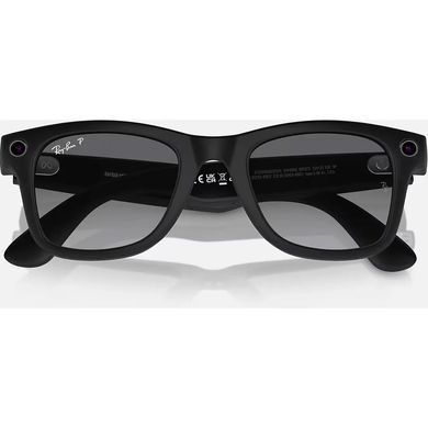 Смарт-очки Ray-Ban Meta Wayfarer Matte Black Frame Graphite Lenses (RW4006 601ST3 50-22)