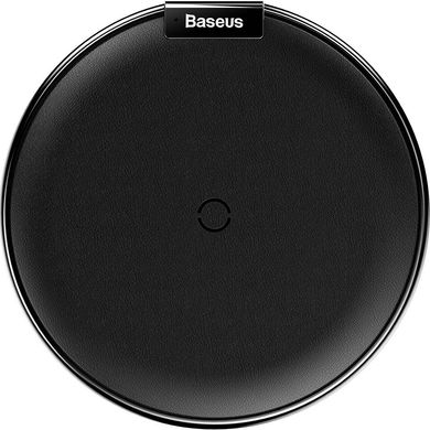 Бездротовий зарядний пристій Baseus iX Desktop Wireless Charger Leather (Black) 1677 фото