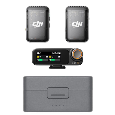 Микрофонная радиосистема DJI Mic 2 [2 TX + 1 RX + Charging Case] (CP.RN.00000325.01) 98124 фото