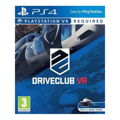Гра DriveClub VR (PlayStation VR) для Sony PS 4 (RUS) 1005 фото
