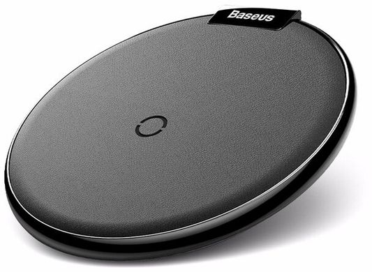 Беспроводное зарядное устройство Baseus iX Desktop Wireless Charger Leather (Black) 1677 фото