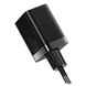 Сетевое зарядное устройство Baseus Super Si Pro Quick Charger USB/Type-C 30W Black (CCSUPP-E01) 02110 фото 1
