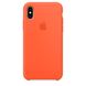 Чехол из силикона Apple оранжевый (MR6F2) для iPhone X 1411 фото 1